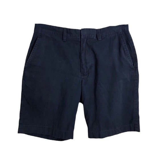 4/$45 J CREW Navy Blue Gramercy Khaki Shorts 29 - Picture 2 of 6